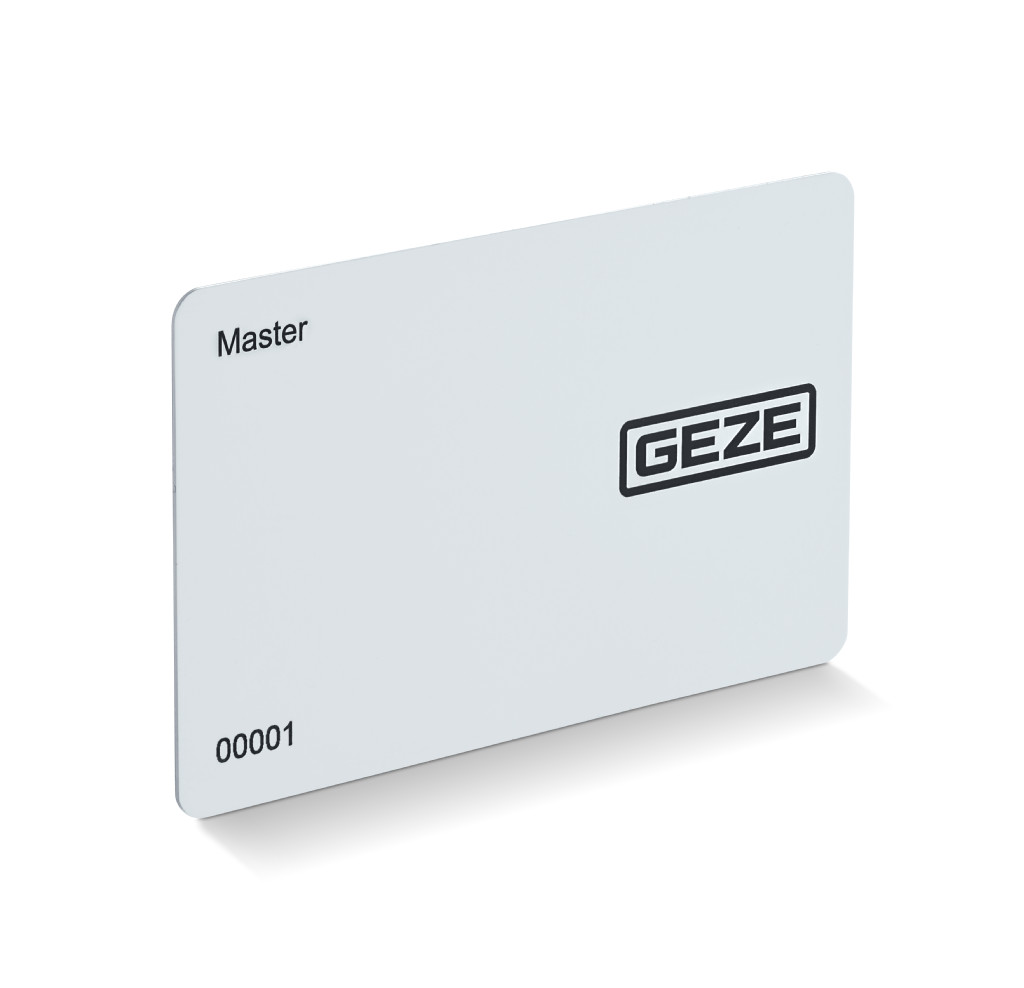 GEZE Zutrittskontrollsystem GCER 300 RFID Master Systemkarte 185713