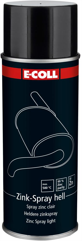 E-COLL Zink-Spray Spraydose 400ml hell