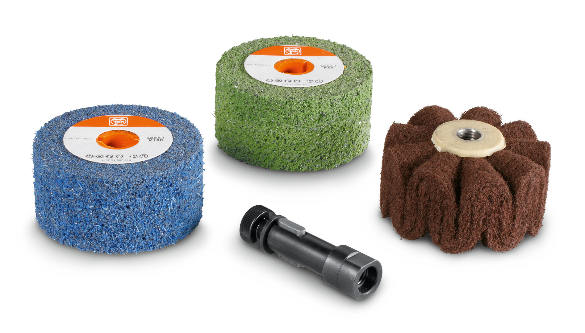 FEIN Edelstahl-Set Satinieren Profile 63721054020