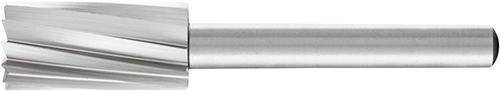 PFERD HSS-Frässtift, 6-mm-Schaft-Ø, Zylinderform A, mit Stirnverzahnung, Zahnung 1