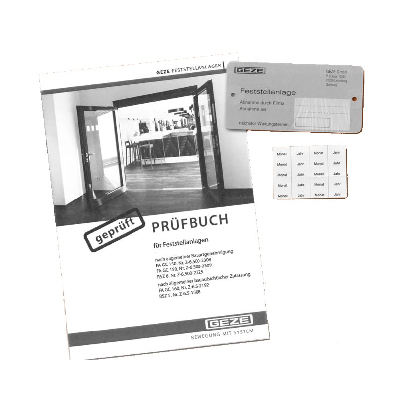 Abnahme-Set GEZE für Feststellanlagen (10er Set) 079142
