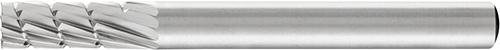 PFERD HSS-Frässtift, 6-mm-Schaft-Ø, Zylinderform A, mit Stirnverzahnung, Zahnung 3