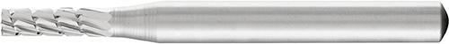 PFERD HSS-Frässtift, 6-mm-Schaft-Ø, Zylinderform A, mit Stirnverzahnung, Zahnung 3