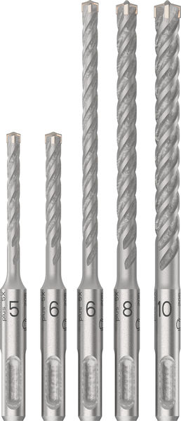 Bosch PRO SDS plus-5X Hammerbohrer-Set, 5/6/6/8/10 mm, 5-tlg. 2608833910